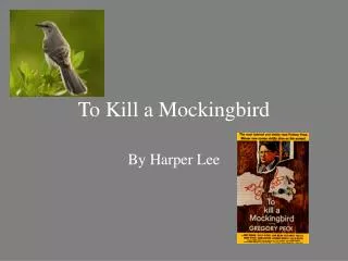 to kill a mockingbird