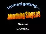 Sprite L'Oréal - slide 1