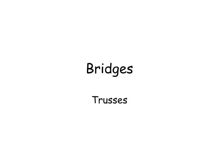 bridges