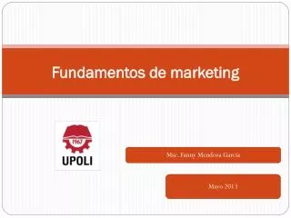 fundamentos de marketing
