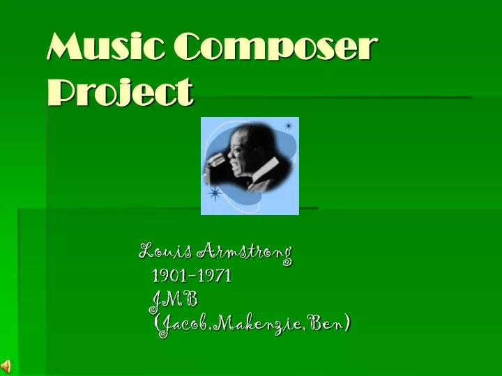 music composer project