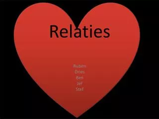 relaties