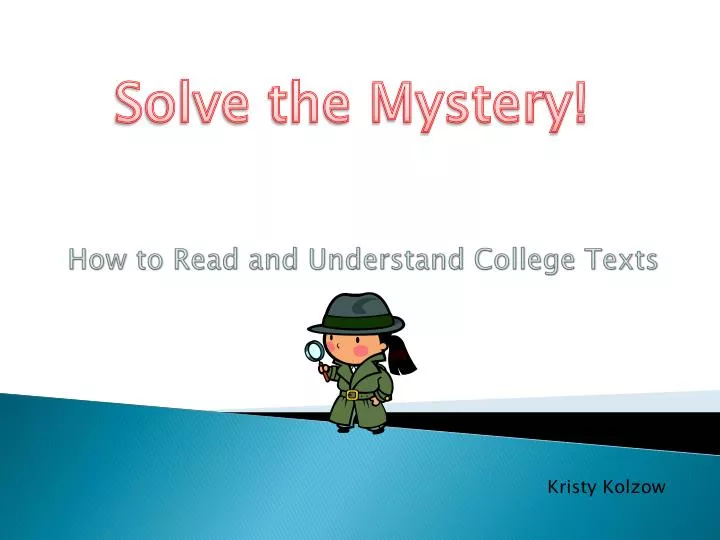 how to read and understand college texts