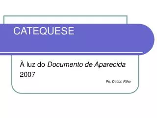 catequese