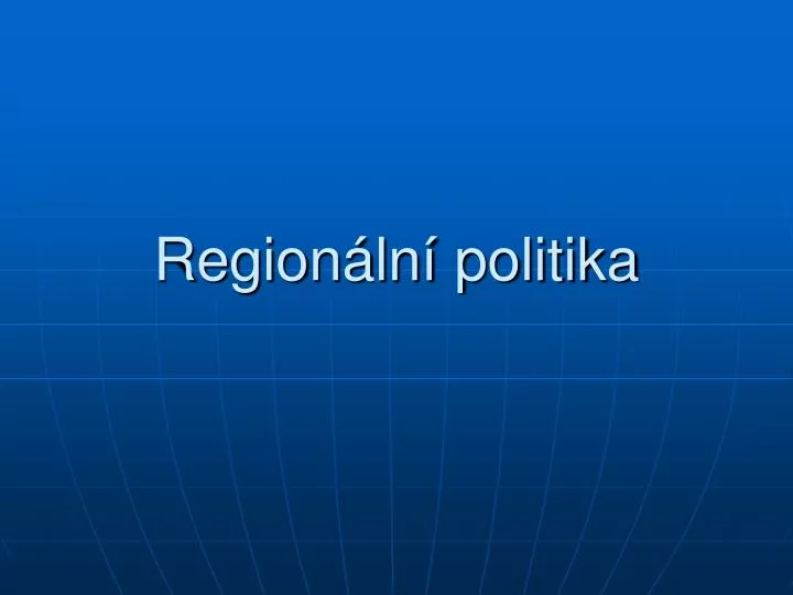 region ln politika