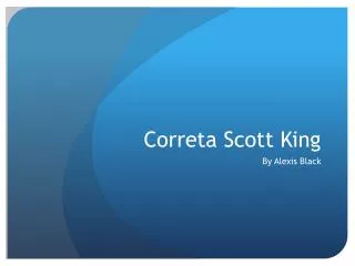 Correta Scott King