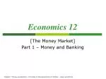Economics 12 - slide 1