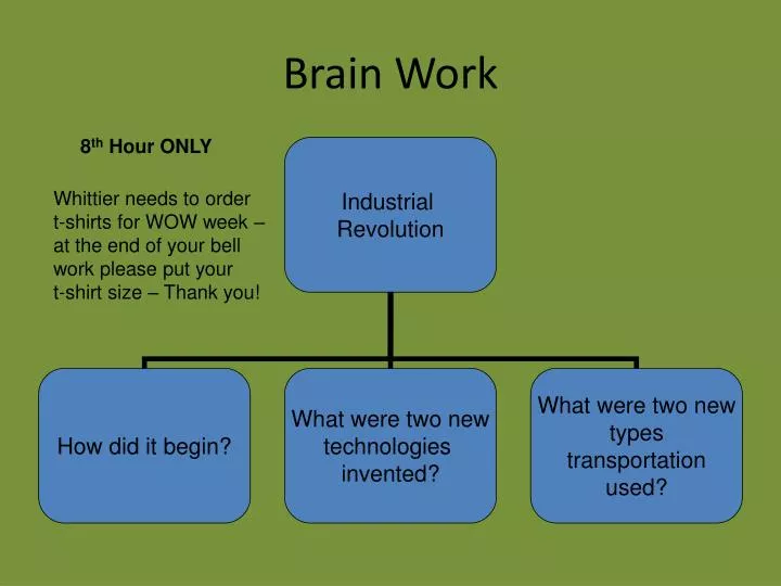 brain work