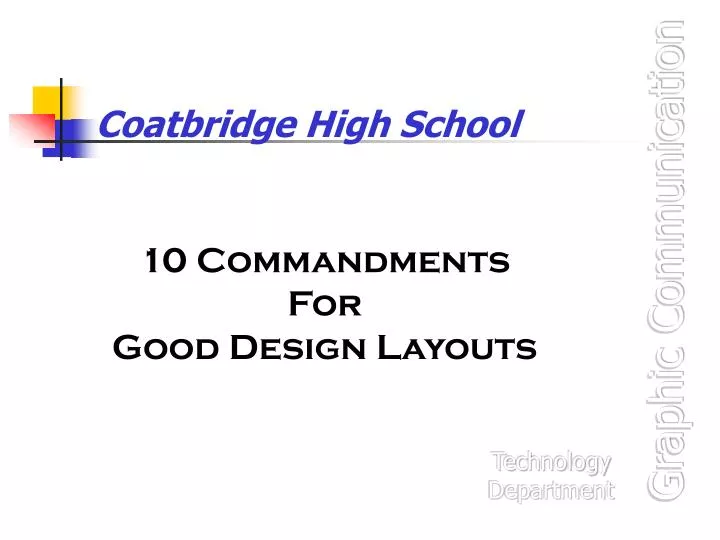 coatbridge high school