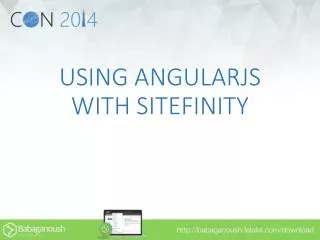 USING ANGULARJS WITH SITEFINITY