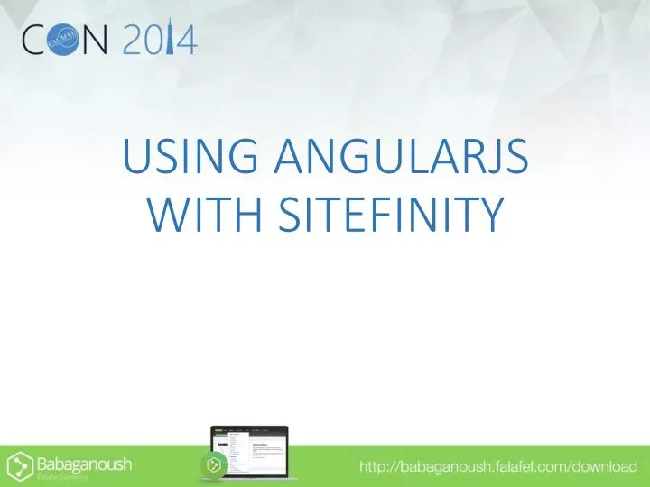 using angularjs with sitefinity
