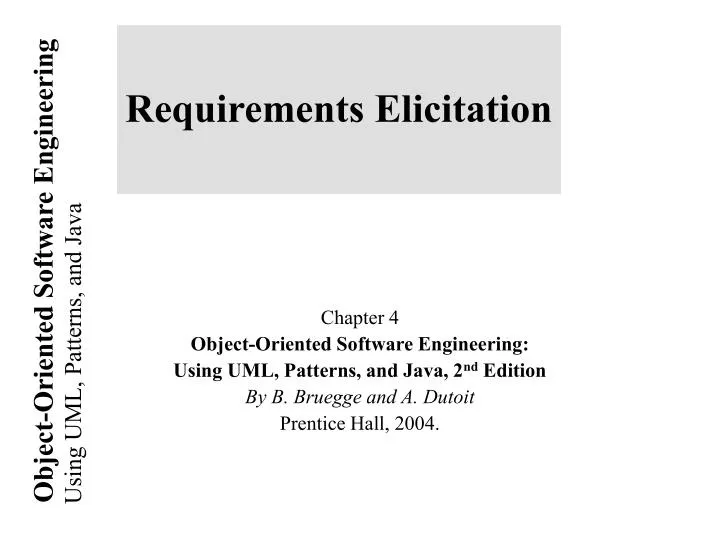 requirements elicitation