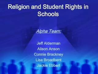 Religion and Student Rights in Schools