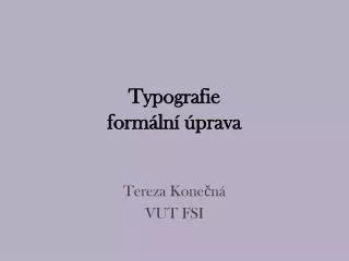 typografie form ln prava