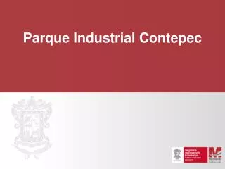 parque industrial contepec