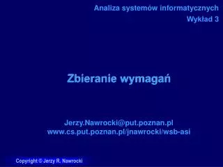 zbieranie wymaga