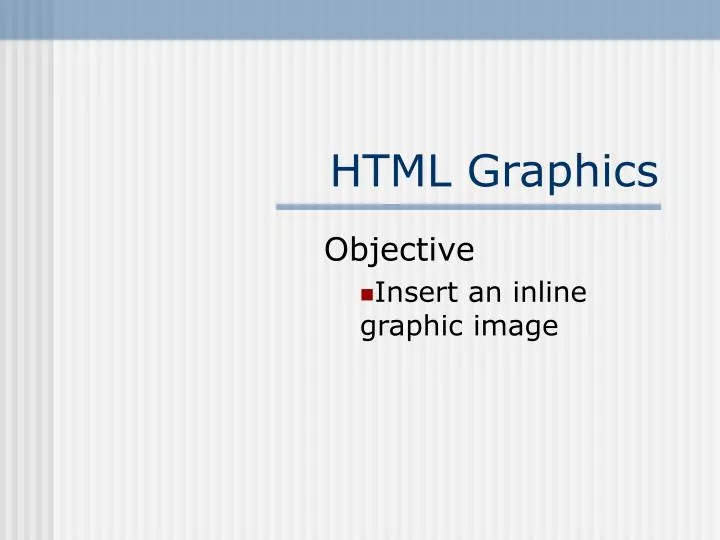 html graphics