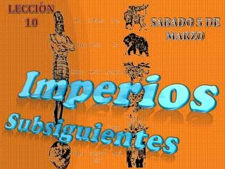 imperios subsiguientes