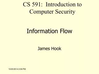 Information Flow
