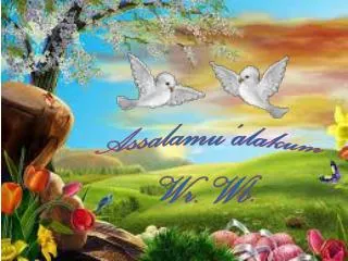 assalamu alakum wr wb