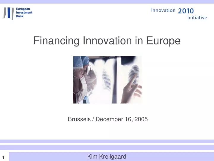 financing innovation in europe