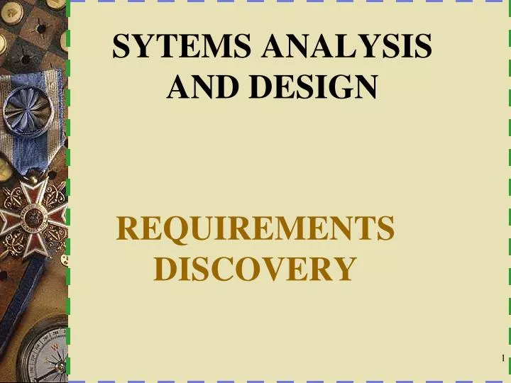 sytems analysis and design