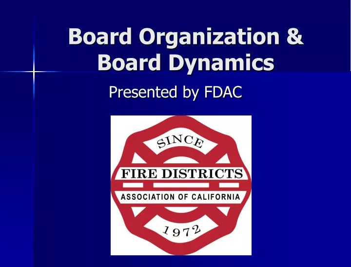 board organization board dynamics