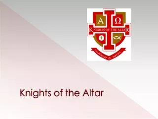 knights of the altar