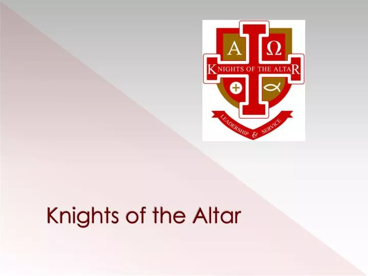 knights of the altar