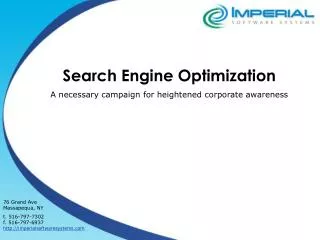 Search Engine Optimization