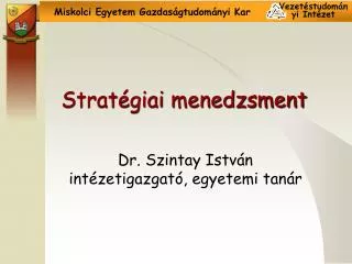 strat giai menedzsment
