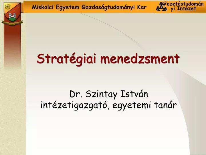 strat giai menedzsment