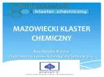 MAZOWIECKI KLASTER CHEMICZNY - slide 1