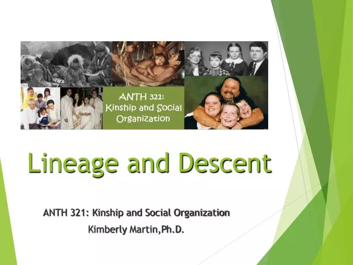 lineage and descent