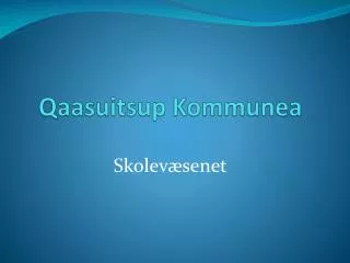 qaasuitsup kommunea