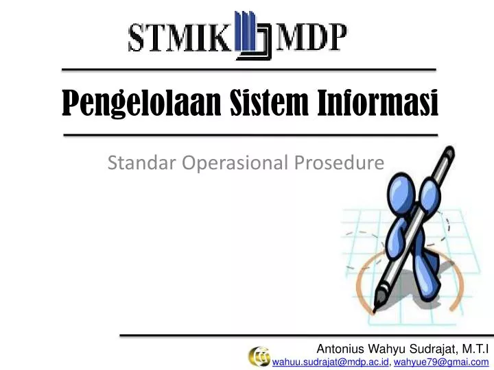 standar operasional prosedure