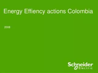 Energy Effiency actions Colombia