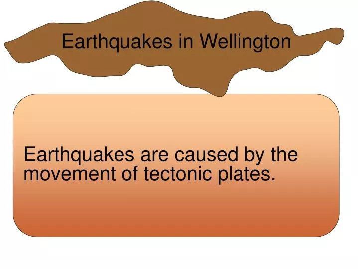 earthquakes in wellington