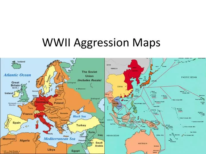 wwii aggression maps