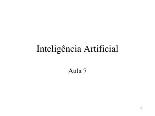 intelig ncia artificial