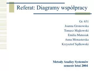 referat diagramy wsp pracy