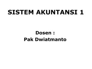 sistem akuntansi 1