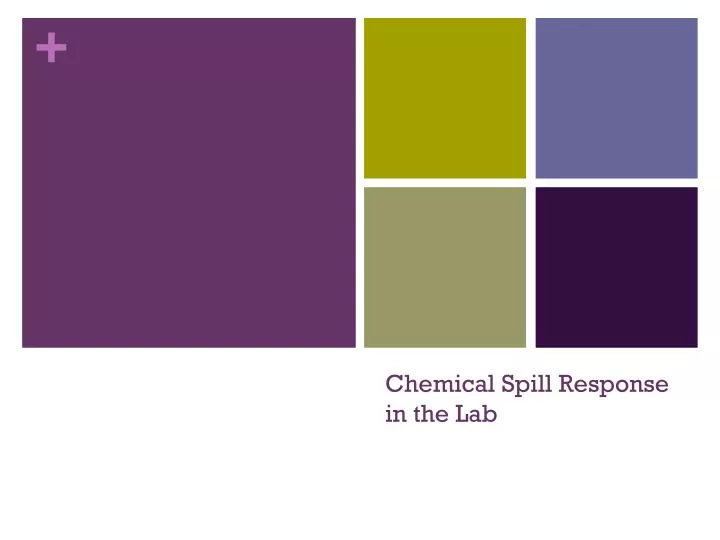 chemical spill response in the lab