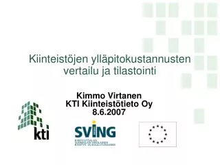 kimmo virtanen kti kiinteist tieto oy 8 6 2007