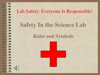 safety in the science lab