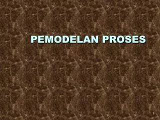 pemodelan proses