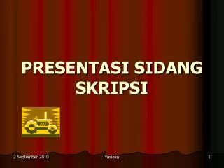 presentasi sidang skripsi