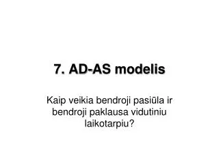 7 ad as modelis