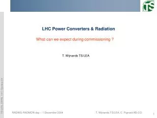 LHC Power Converters &amp; Radiation