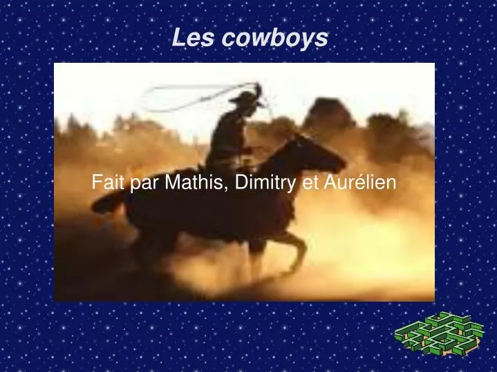 les cowboys